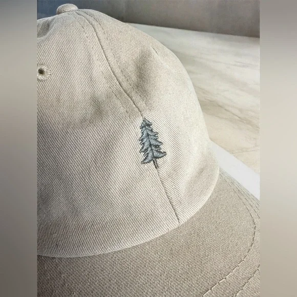 Sonoma Unisex 100% cotton embroidered tan cap with adjustable strap - Picture 2 of 5